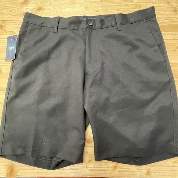 Chaps Other - Chaps Golf Mens Performance Shorts Black Flat Front Size 36 NWT